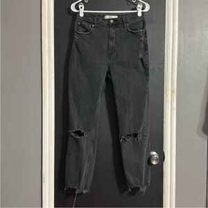 Abercrombie & Fitch Ankle Straight Ultra High Rise Size: 27/4 Inseam: 26”